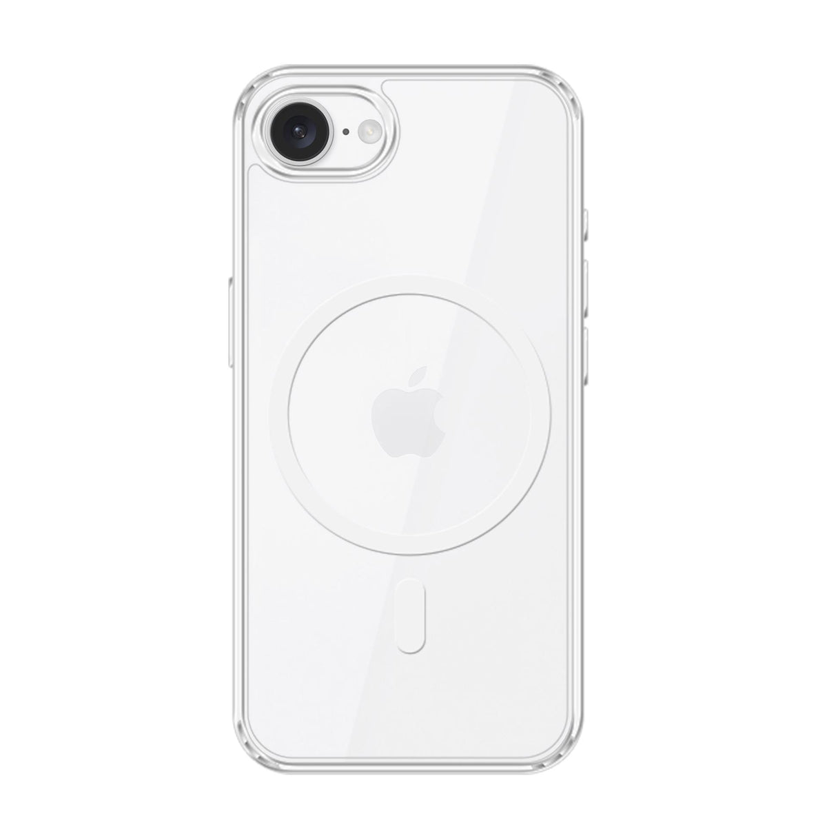 3mk MagCase dėklas, skirtas Apple iPhone 16e / SE4 – skaidrus