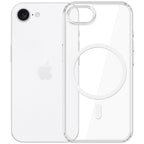 3mk MagCase dėklas, skirtas Apple iPhone 16e / SE4 – skaidrus