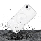 3mk MagCase dėklas, skirtas Apple iPhone 16e / SE4 – skaidrus