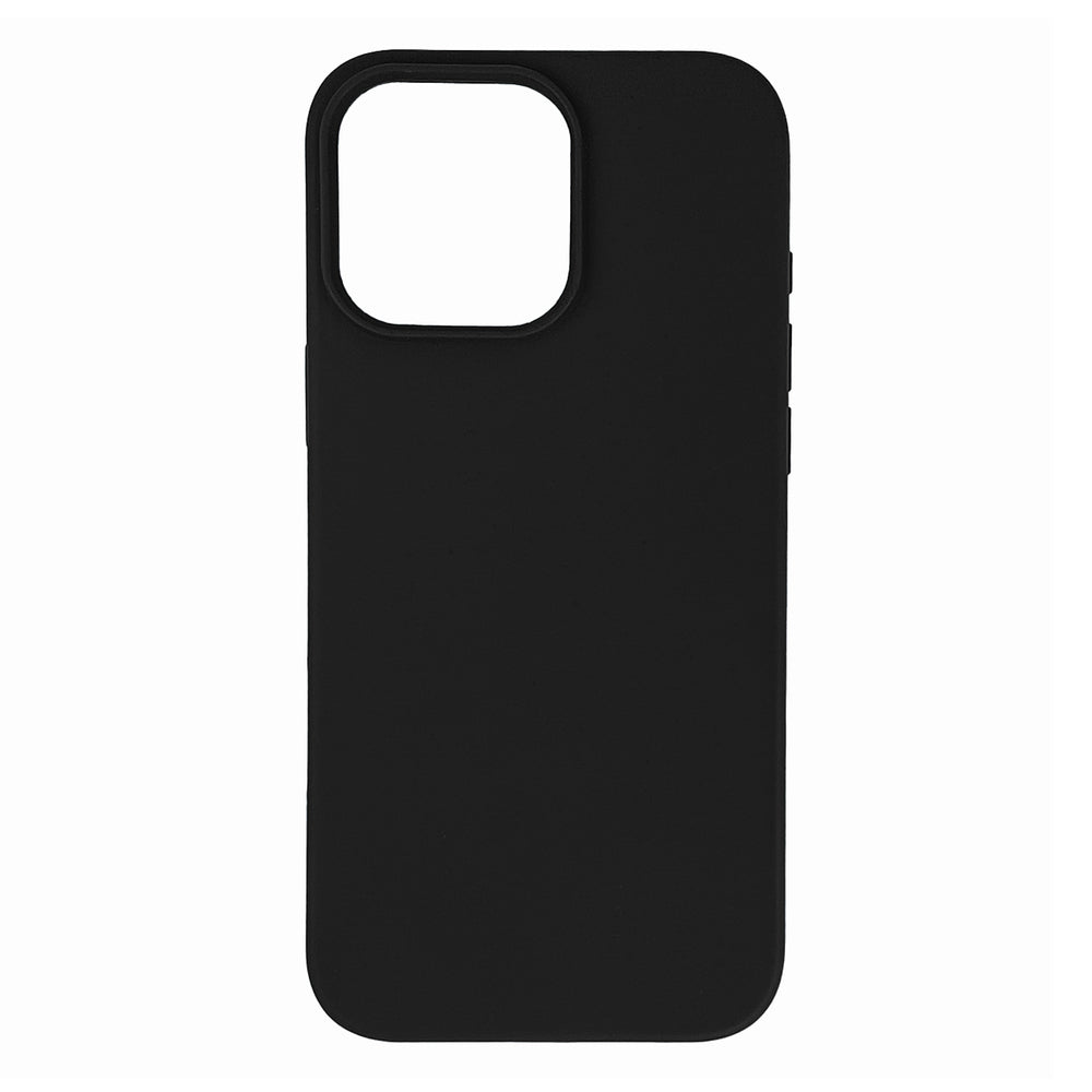 TPU dėklas su kviečių sėlenomis iPhone 16 Pro Max – juodas -- iPhone 16 Pro Max