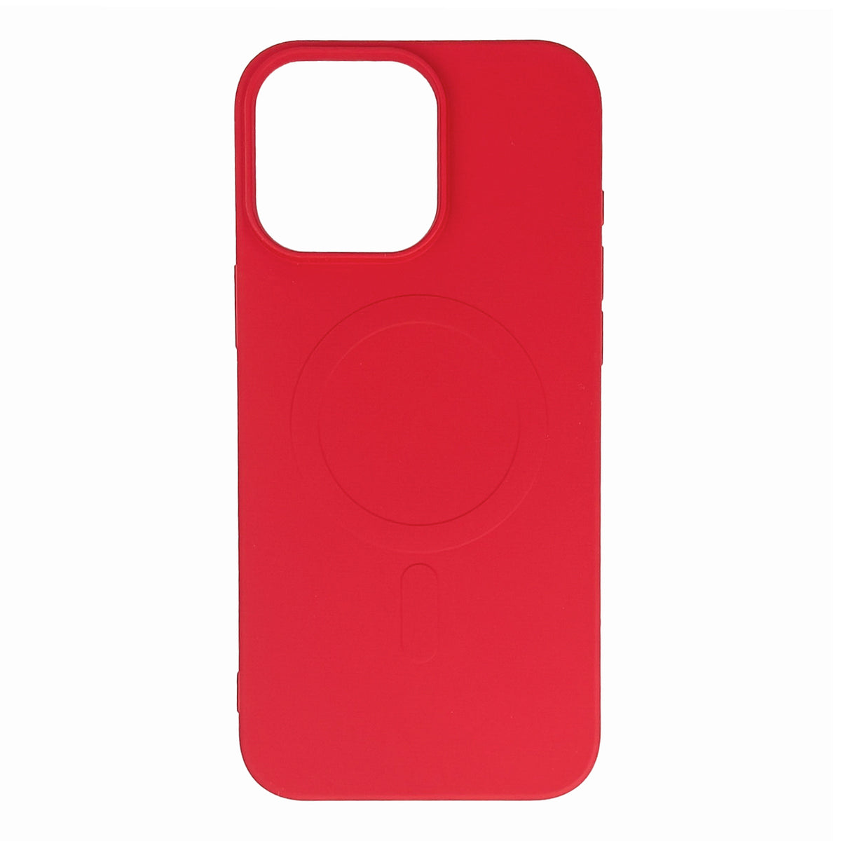MagSafe silikoninis dėklas iPhone 16 Pro Max – raudonas