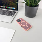 MagSafe magnetinis TPU dėklas iPhone 16 Pro – rožinis