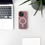 MagSafe magnetinis TPU dėklas iPhone 16 Pro – rožinis