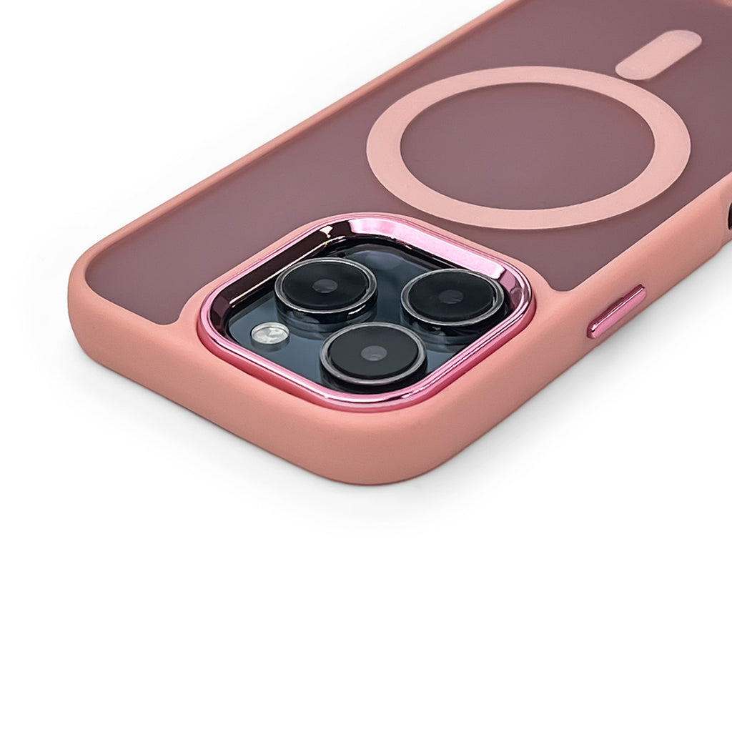 MagSafe magnetinis TPU dėklas iPhone 16 Pro – rožinis