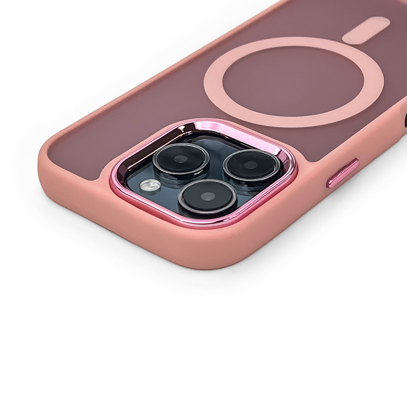 MagSafe magnetinis TPU dėklas iPhone 16 Pro – rožinis