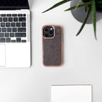 Blizgus dėklas iPhone 16 Pro – rožinis
