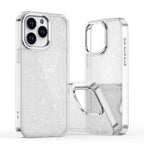 Skaidrus dėklas su blizgučiais iPhone 16 Pro Max