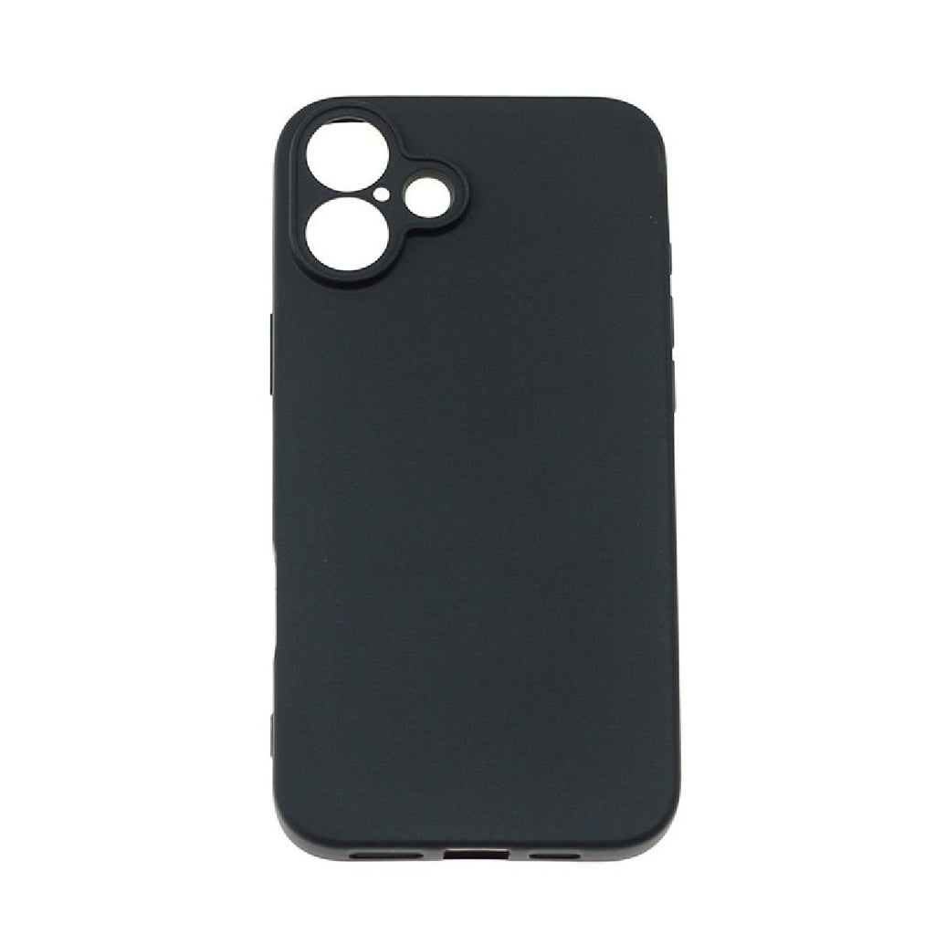 Minkštas dėklas iPhone 16 - juodas -- iPhone 16