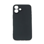Minkštas dėklas iPhone 16 - juodas -- iPhone 16