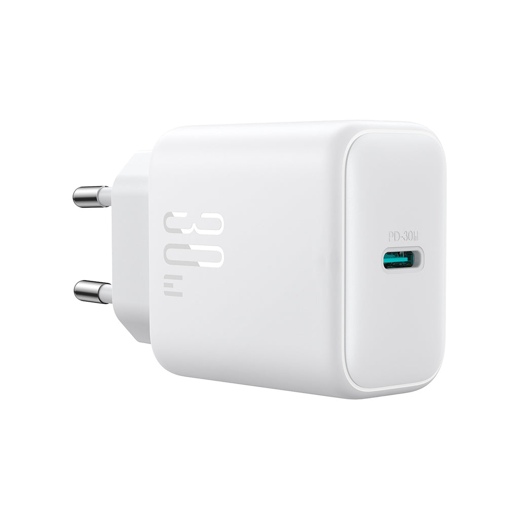 Joyroom JR-TCF24 USB-C PD 30W QC SFC tinklo įkroviklis - baltas