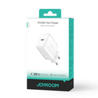 Joyroom JR-TCF24 USB-C PD 30W QC SFC tinklo įkroviklis - baltas