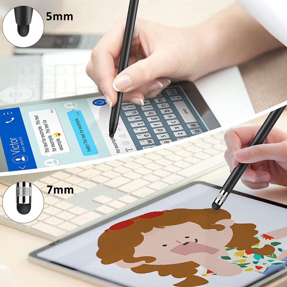 Tech-Protect Touch Stylus – sidabrinė -- Stylus Pens