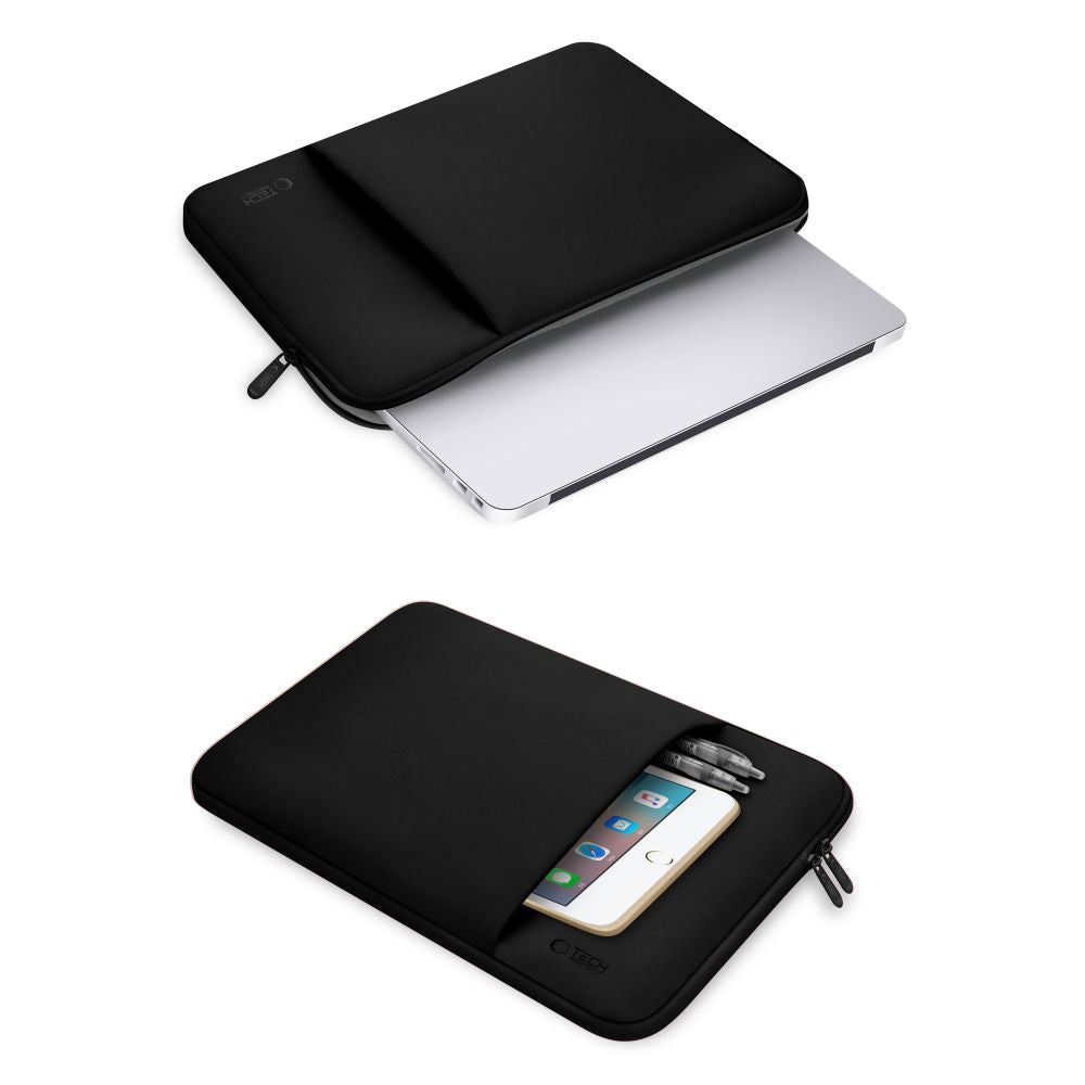 Tech-Protect Neoprene 14'' nešiojamojo kompiuterio dėklas - juodas -- Laptop Bags