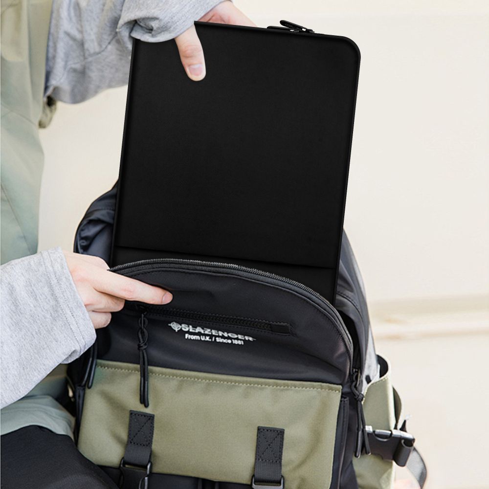 Tech-Protect Neoprene nešiojamojo kompiuterio dėklas 15-16'' - juodas -- Laptop Bags
