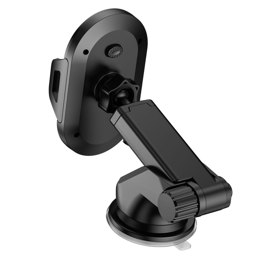 Tech-Protect automobilinis telefono laikiklis V1 priekiniam stiklui / kokpitui, juodas -- Cell phone holders