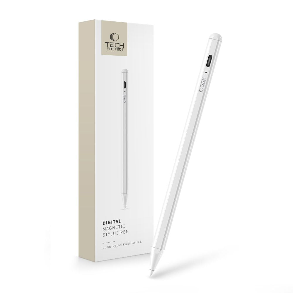 „Tech-Protect“ skaitmeninis rašiklis, skirtas iPad, baltas -- Stylus Pens