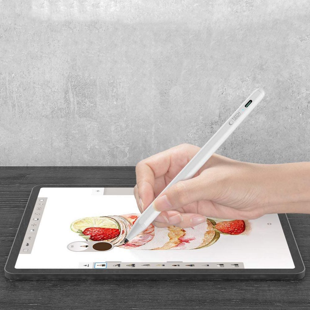 „Tech-Protect“ skaitmeninis rašiklis, skirtas iPad, baltas -- Stylus Pens