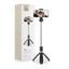 Tech-Protect L01S Bluetooth selfie lazdelė su trikoju iki 70 cm – juoda -- Selfie Sticks & Tripods