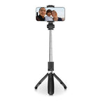 Tech-Protect L01S Bluetooth selfie lazdelė su trikoju iki 70 cm – juoda -- Selfie Sticks & Tripods