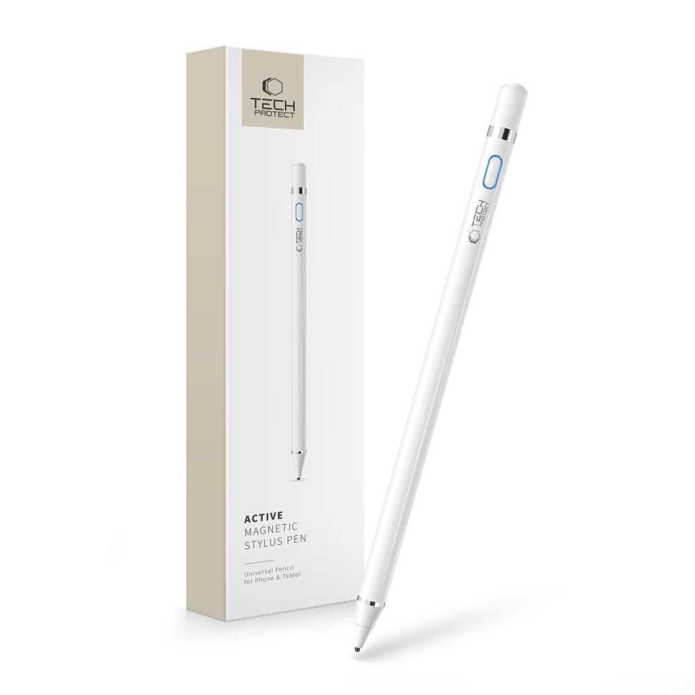 Tech-Protect Active Stylus Active – baltas -- Stylus Pens