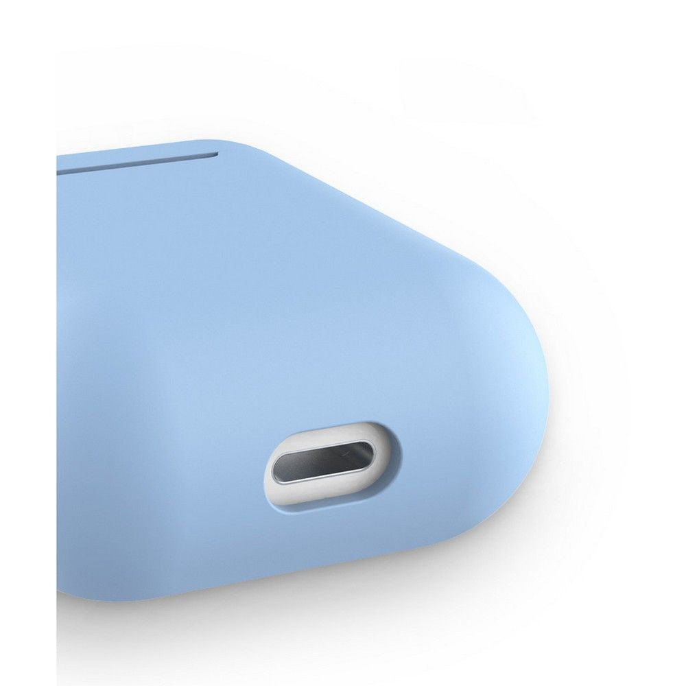 Tech-Protect Icon silikoninis dėklas AirPods 1/2 – juodas -- AirPods 1