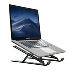 Tech-Protect Alustand universalus nešiojamojo kompiuterio stovas - tamsiai pilkas -- Laptop Stands