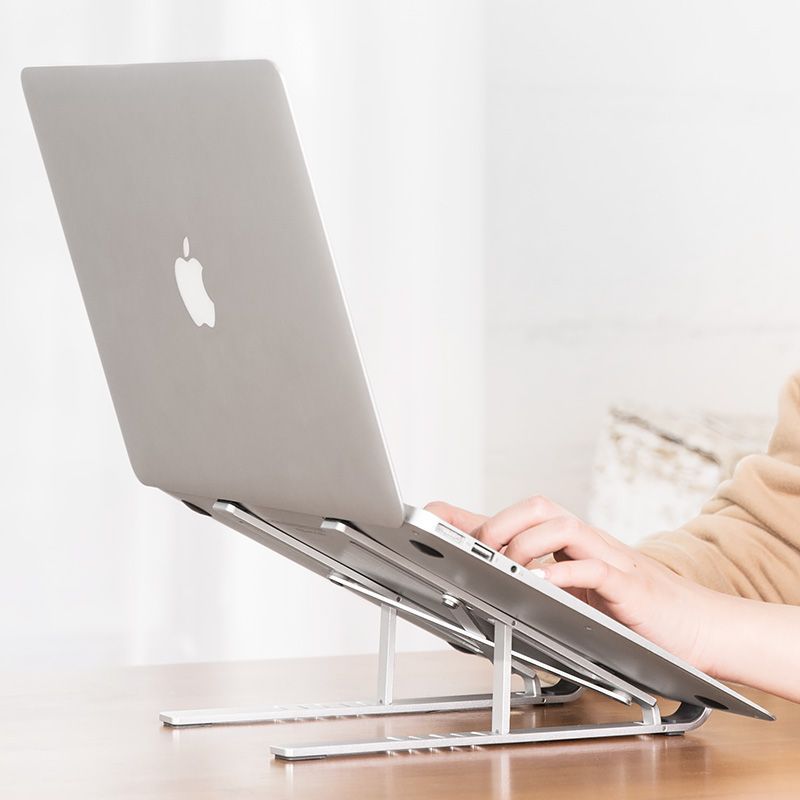 Tech-Protect Alustand universalus nešiojamojo kompiuterio stovas - tamsiai pilkas -- Laptop Stands