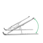 Tech-Protect Alustand universalus nešiojamojo kompiuterio stovas - tamsiai pilkas -- Laptop Stands