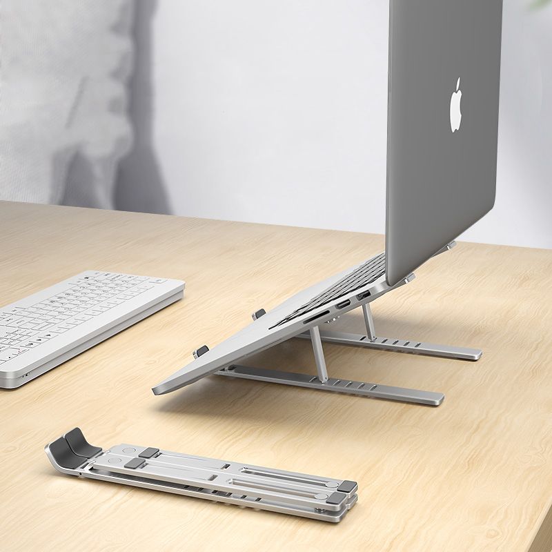 Tech-Protect Alustand universalus nešiojamojo kompiuterio stovas - tamsiai pilkas -- Laptop Stands