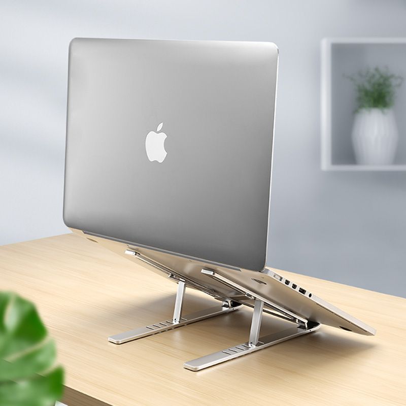 Tech-Protect Alustand universalus nešiojamojo kompiuterio stovas - tamsiai pilkas -- Laptop Stands