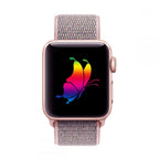 Tech-Protect nailoninis dirželis, skirtas Apple Watch 4/5/6/7/8/9/SE (38/40/41 mm) – rožinis -- Apple Watch 4