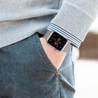 Tech-Protect MilaneseBand, skirta Apple Watch 4/5/6/7/8/9/SE/Ultra 1/2 (42/44/45/49 mm) – rožinė -- Apple Watch 4