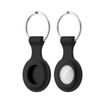 Tech-Protect Icon silikoninis dėklas AirTag – juodas -- Apple AirTag