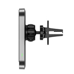 Tech-Protect CW19 MagSafe magnetinis automobilinis laikiklis su 15W indukciniu įkrovikliu oro grotelių tvirtinimui -...