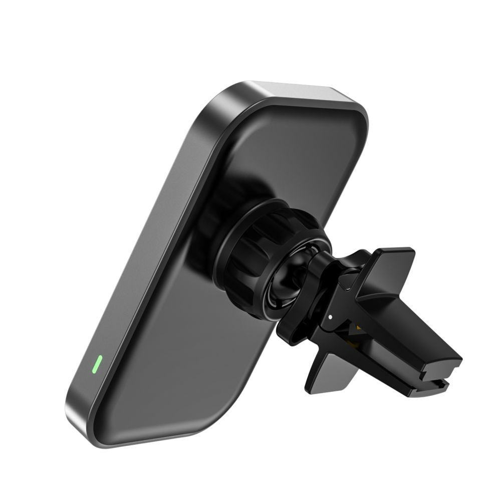 Tech-Protect CW19 MagSafe magnetinis automobilinis laikiklis su 15W indukciniu įkrovikliu oro grotelių tvirtinimui -...