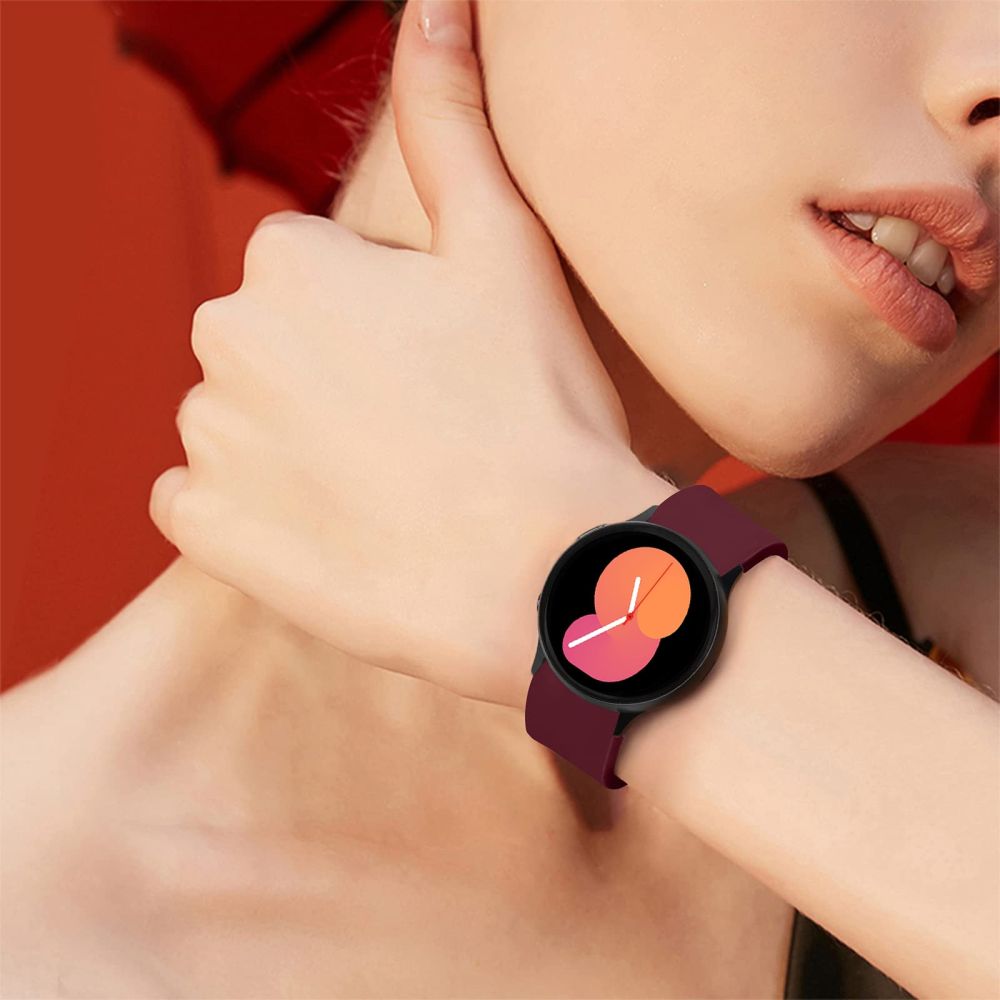 Tech-Protect IconBand, skirta Samsung Galaxy Watch 4 / 5 / 5 Pro / 6 / 7 / FE - juoda -- Samsung Galaxy Watch 4