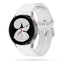 Tech-Protect IconBand, skirta Samsung Galaxy Watch 4 / 5 / 5 Pro / 6 / 7 / FE - balta -- Samsung Galaxy Watch 4