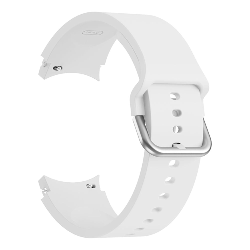 Tech-Protect IconBand, skirta Samsung Galaxy Watch 4 / 5 / 5 Pro / 6 / 7 / FE - balta -- Samsung Galaxy Watch 4