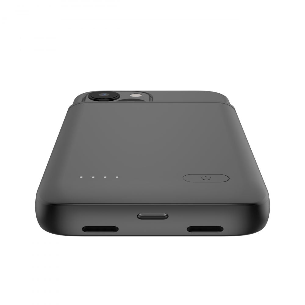 Tech-Protect PowerCase, skirta iPhone 12 mini / 13 mini, su 4700mAh išorine baterija - juoda -- iPhone 12 Mini