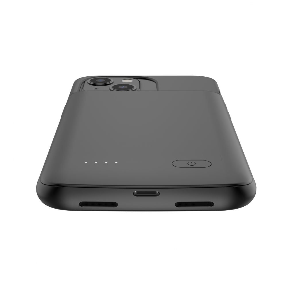 Tech-Protect PowerCase, skirta iPhone 13 / 13 Pro, su 4800mAh išorine baterija - juoda -- iPhone 13