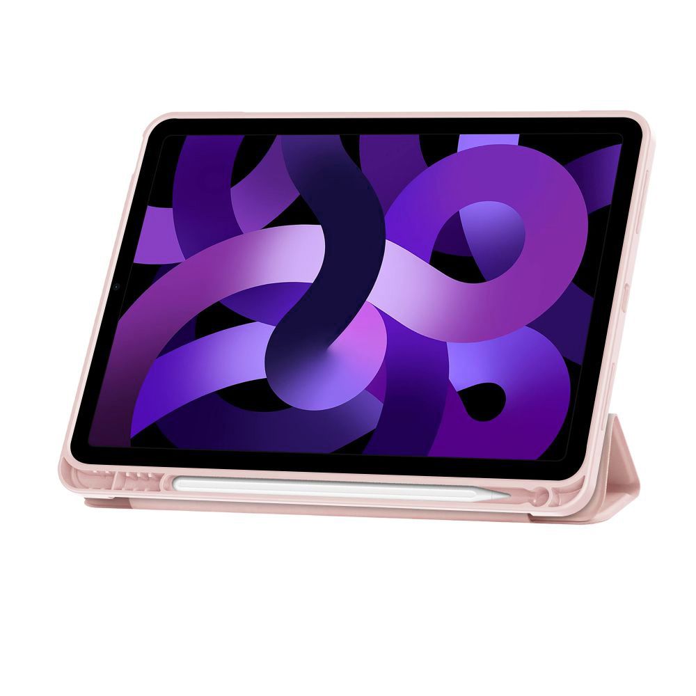 Tech-Protect SmartCase Pen for iPad Air 10.9" (2020/2022) / 11" (2024/2025/2026) - rožinė