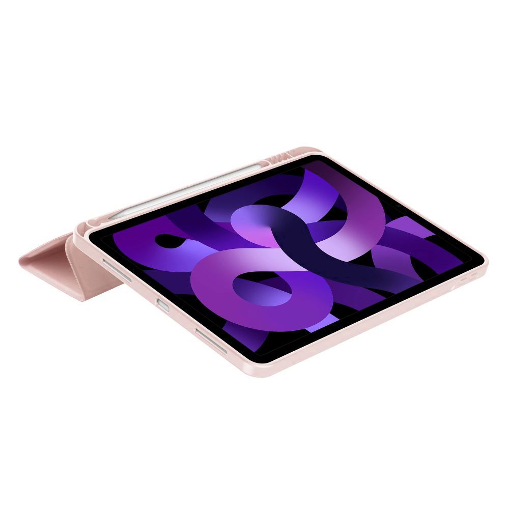 Tech-Protect SmartCase Pen for iPad Air 10.9" (2020/2022) / 11" (2024/2025/2026) - rožinė