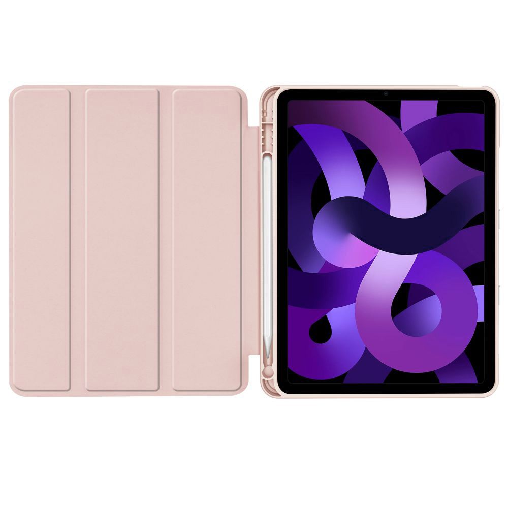 Tech-Protect SmartCase Pen for iPad Air 10.9" (2020/2022) / 11" (2024/2025/2026) - rožinė