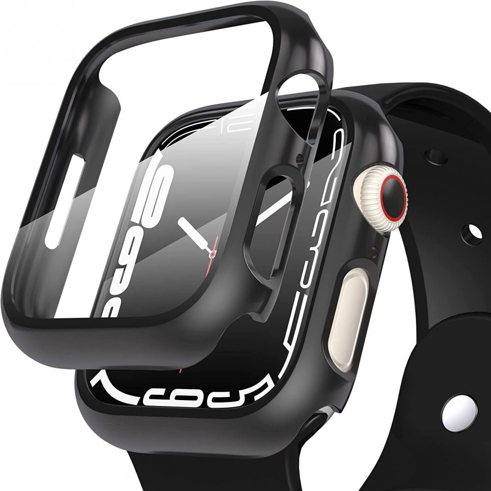 Tech-Protect Defense360 dėklas Apple Watch 45 mm – juodas -- Apple Watch 7 41 mm