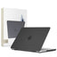 Tech-Protect SmartShell dėklas, skirtas MacBook Pro 14" M1 / M2 / M3 2021-2024 - matinė juoda -- Cell phone cases and covers