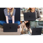 Tech-Protect SmartShell dėklas MacBook Pro 16 (2021–2023) – matinė juoda -- MacBook Pro 16" M1 / M2 / M3