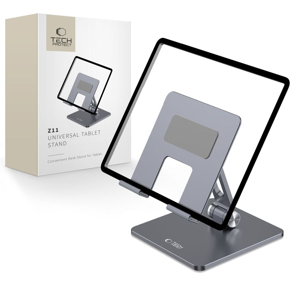 Tech-Protect Z11 universali stovas planšetiniams kompiuteriams iki 13" - pilka -- Laptop Stands
