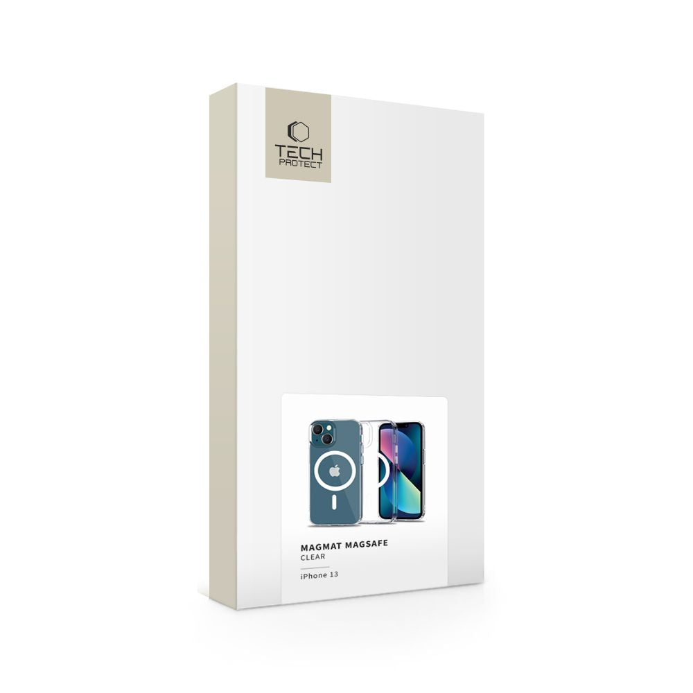 Tech-Protect MagMat MagSafe dėklas iPhone 13 Pro Max – skaidrus -- iPhone 13 Pro Max