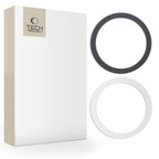 Tech-Protect MagMat MagSafe žiedai (2 vnt.) – juoda/sidabrinė -- Others