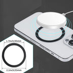 Tech-Protect MagMat MagSafe žiedai (2 vnt.) – juoda/sidabrinė -- Others